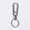 Titanium   quick-release   keychain