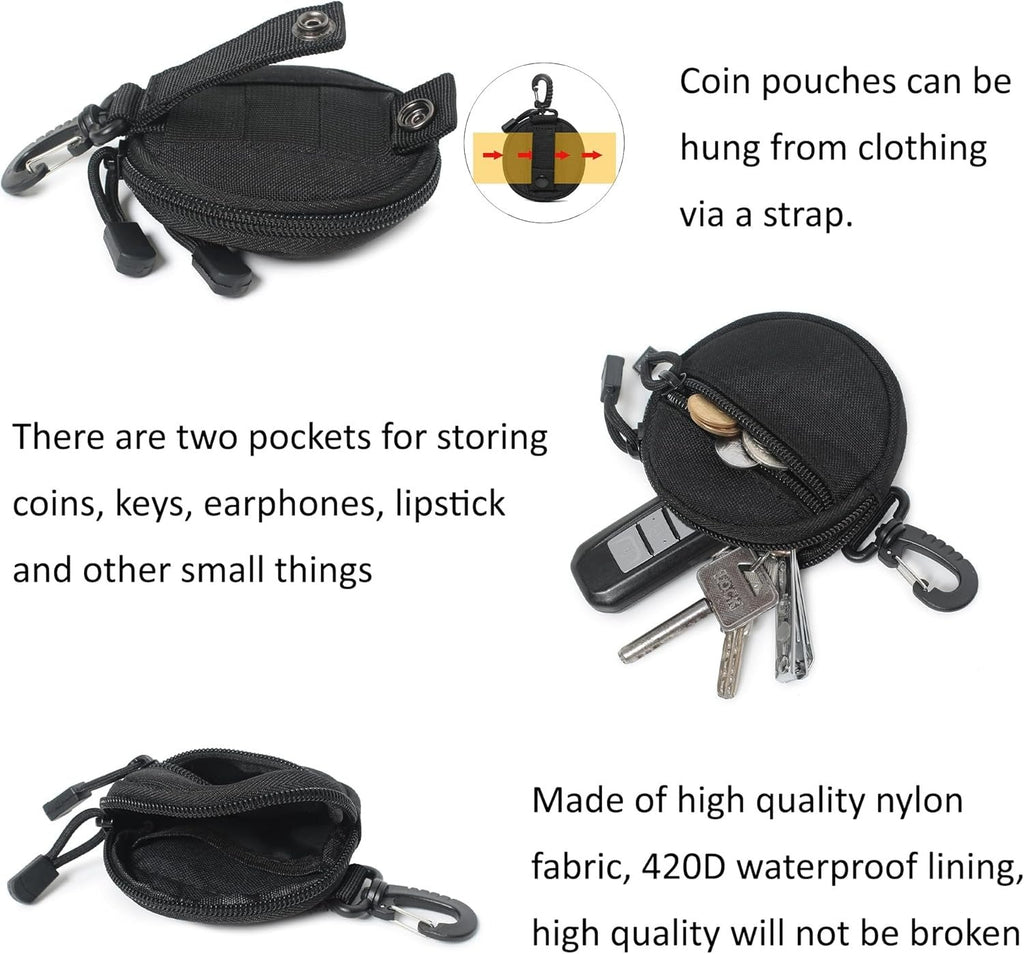 Round Coin Bag