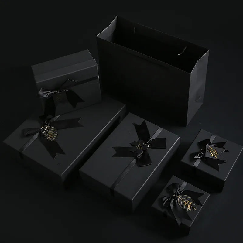 Black   Bow   Gift   Box